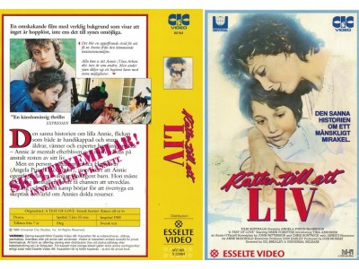 Rätten Till Ett Liv  Inst.  VHS